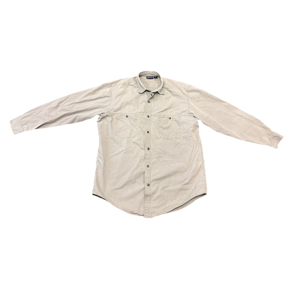 Patagonia Shirt Men's XL Button Up Long‎ Sleeve Front Pockets